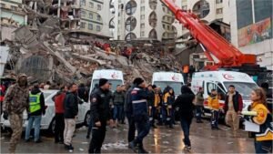 انقاض زلزال تركيا